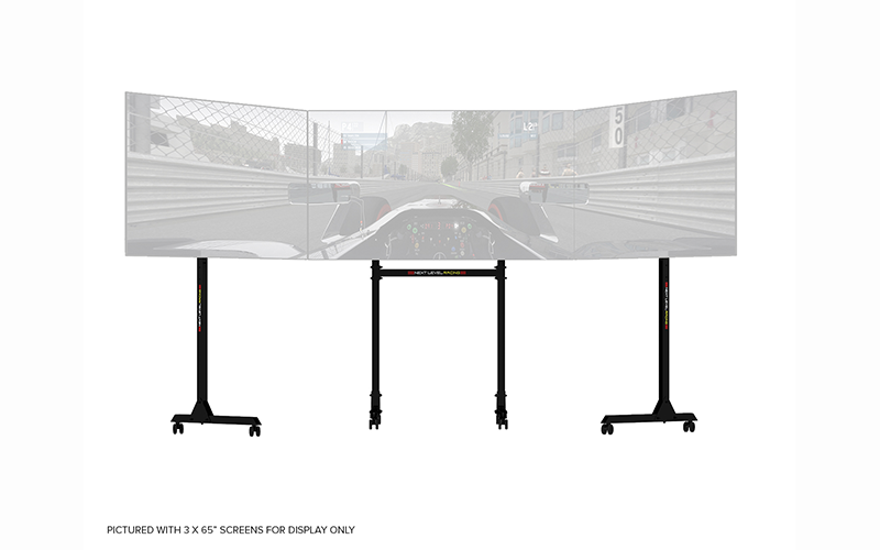 Soporte monitor Triple simulador de vuelo Free Standing Next Level - Imagen 2