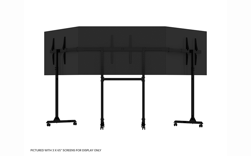Soporte monitor Triple simulador de vuelo Free Standing Next Level - Imagen 4