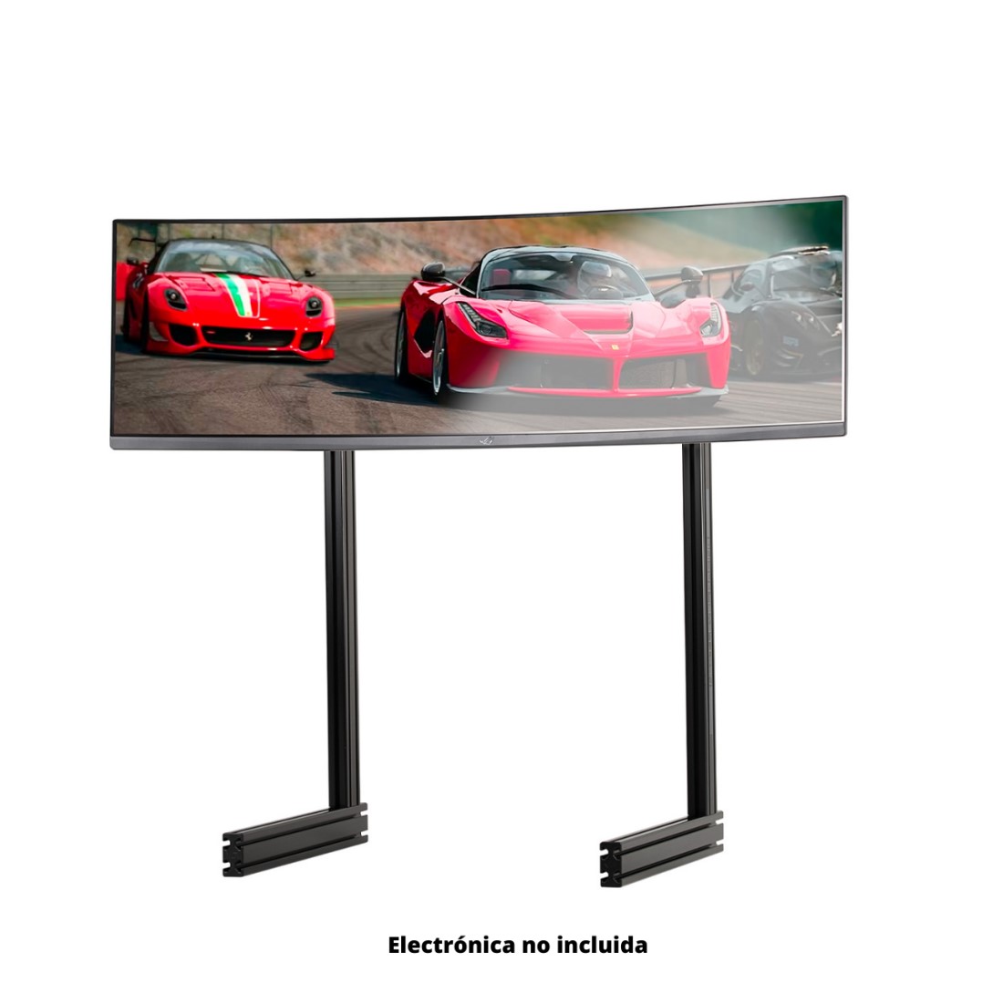 Soporte monitor Single simulador de vuelo Elite Free Standing Black Next Level - Imagen 4