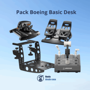 Pack Simulador de vuelo Boeing Basic Desk