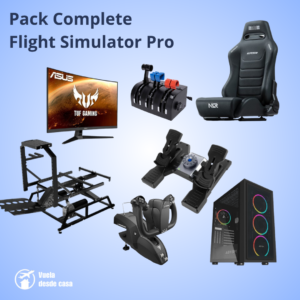 Pack Completo Simulador de Vuelo Flight Simulator PRO