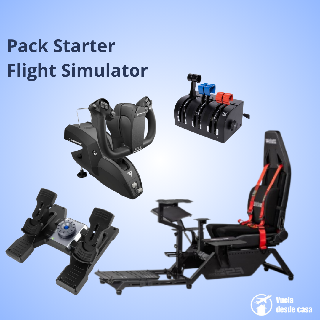 Pack Starter Simulador de Vuelo Flight Simulator Home