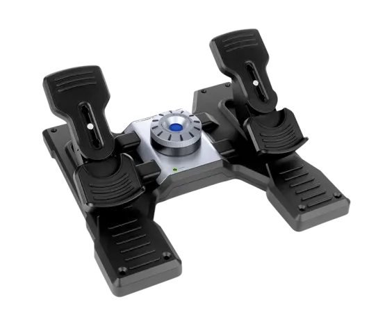 Pedales simulador de vuelo Logitech G Flight Rudder Pedals - Imagen 3