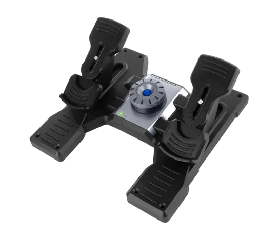 Pedales simulador de vuelo Logitech G Flight Rudder Pedals