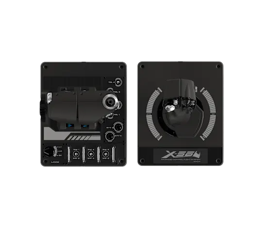 Pack mando a distancia simulador de vuelo Logitech G X56 HOTAS - Imagen 3