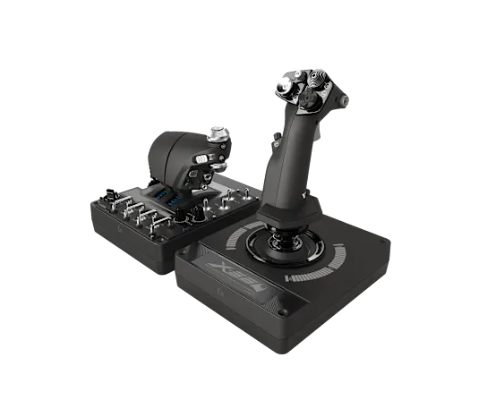 Pack mando a distancia simulador de vuelo Logitech G X56 HOTAS - Imagen 2