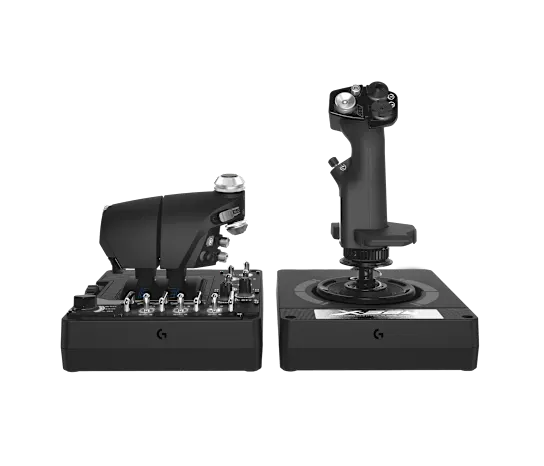 Pack mando a distancia simulador de vuelo Logitech G X56 HOTAS