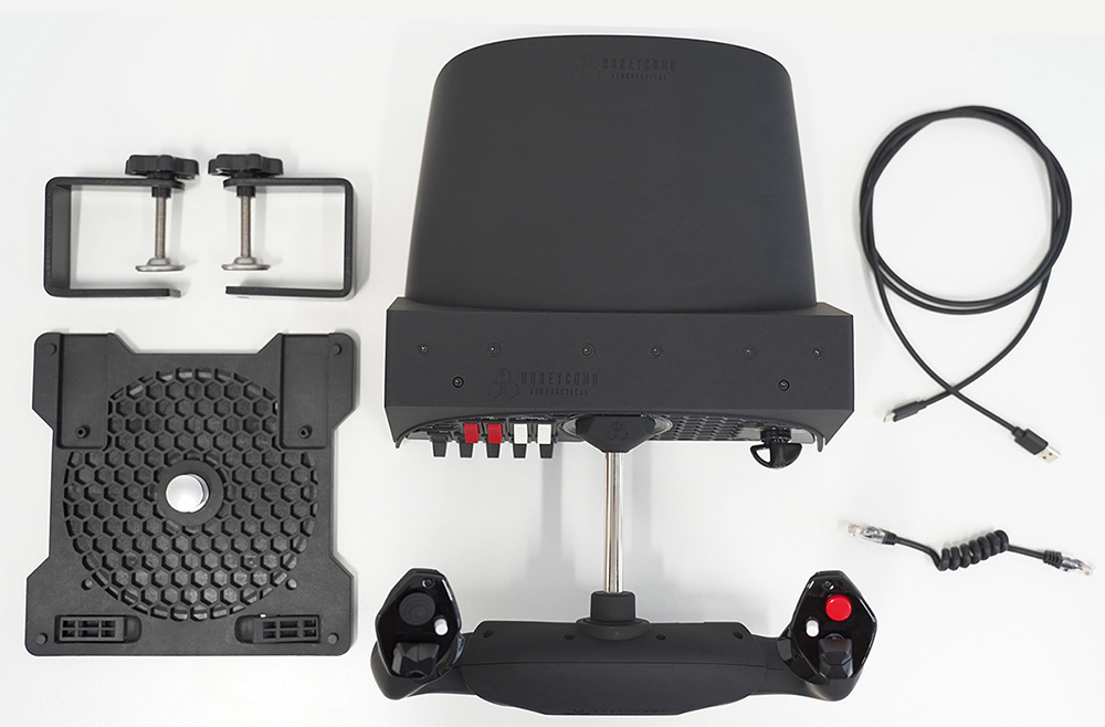 Yugo simulador de vuelo Honeycomb Alpha Flight Controls - Imagen 2