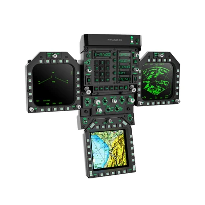 Pack de paneles simulador de vuelo MOZA FMP18 - Imagen 4