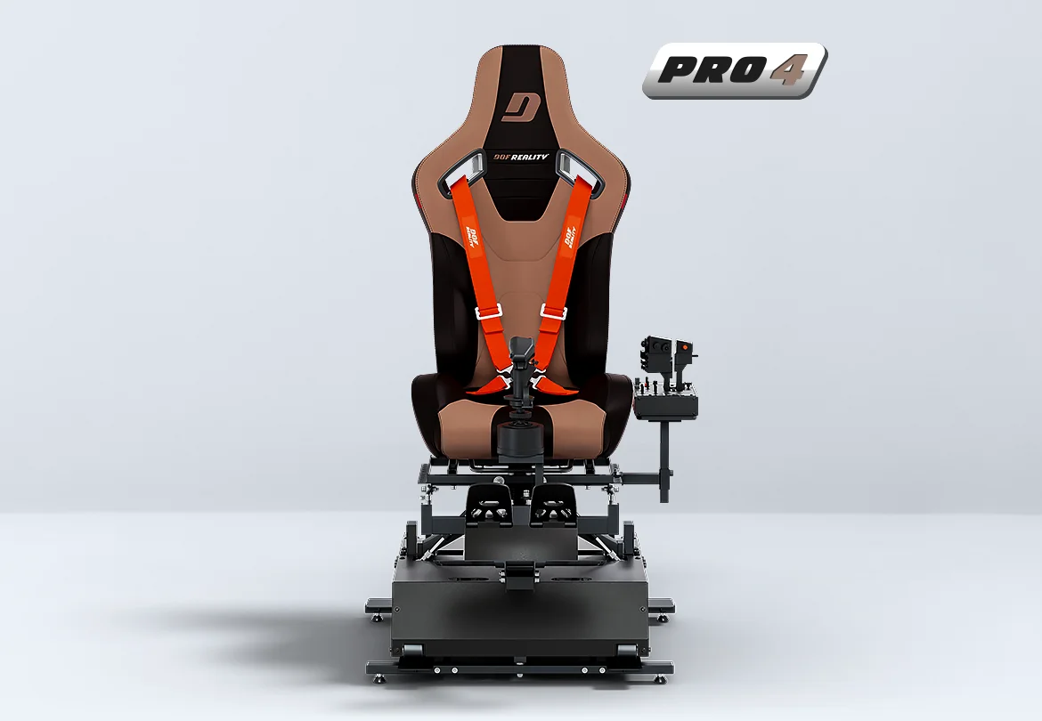 Plataforma de Simulador de Movimiento de Helicóptero DofReality PRO P4 - Imagen 2